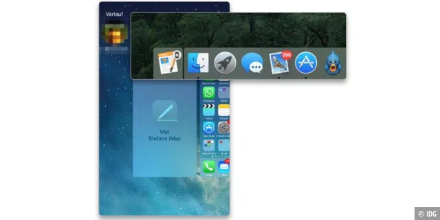 Handoff lässt sich auch in Pages zwischen Mac und iOS-Geräten nutzen.