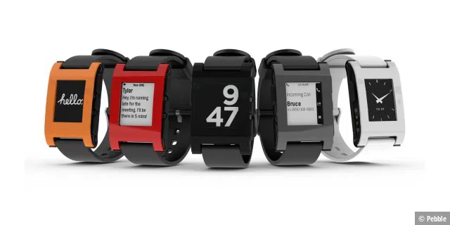 Die Smartwatches von Pebble gibt es jetzt auch in Deutschland.