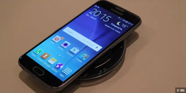 Die beiden neuen Galaxy-S6-Modelle unterstützen ab Werk Wireless Charging.