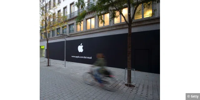 Offiziell: Apple weist an der Baustelle auf seine Retail-Seite hin. Gelistet ist der Hannove-Store dort jedoch noch nicht.