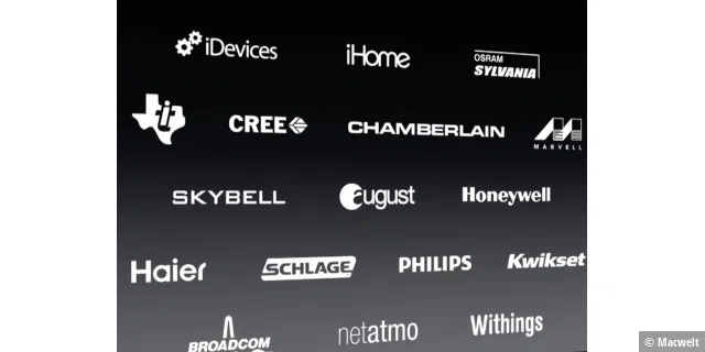 Mit diesen Unternehmen hat Apple bereits Partnerschaften zu Homekit abgeschlossen.