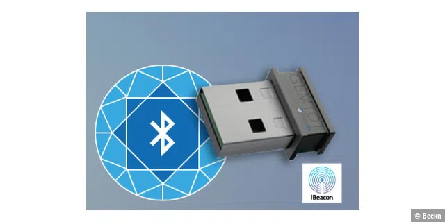 Auch als USB-Stick: iBeacons gibt es in unterschiedlichen Formen.