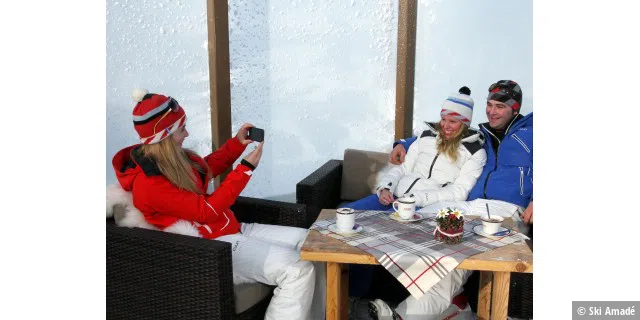 Auch im Skiurlaub ist das iPhone ein nützlicher Begleiter.