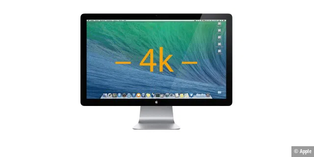 Apple wird in diesem Jahr erstmals 4K-Displays auf den Markt bringen. Ein Thunderbolt-Display mit 4K-Auflösung wäre die ideale Ergänzung zum Mac Pro.