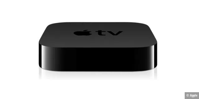 Apple TV: Die kleine Box nimmt kaum Platz weg.