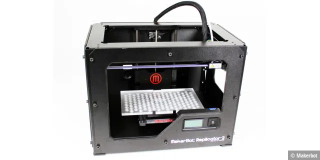 Der Makerbot Replicator 2 ist ein solieder und unkomplizierter 3D-Drucker
