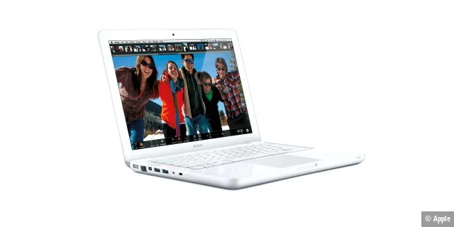 Häßliche Flecken zeigt das weiße Macbook bei einigen Nutzern. Foto von Stainedbook.info.