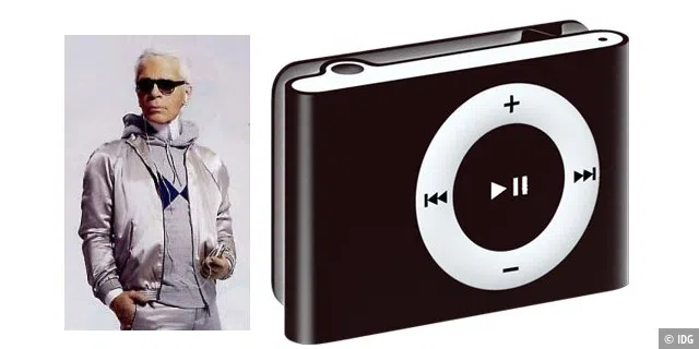 iPod Shuffle Karl Lagerfeld