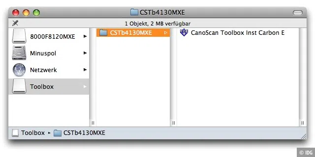 Funktioniert Die Scanner-Software (nicht zu verwechseln mit dem Scanner-Treiber) lässt sich unter Mac-OS X 10.5 installieren.