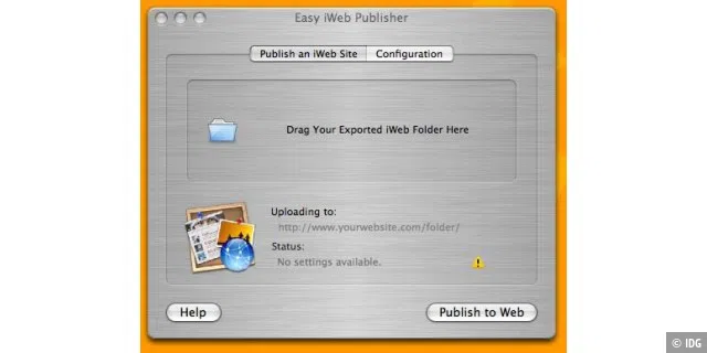 Easy iWeb Publisher