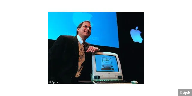 Steve Jobs stellt den iMac vor