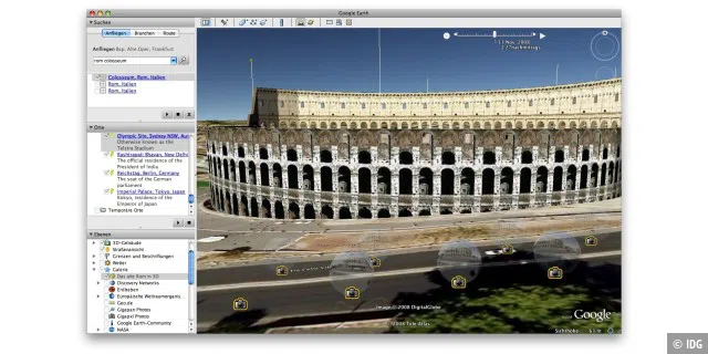 Google Earth: Rome sweet Rome