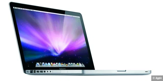 Macbook Pro 15 Zoll seitlich Oktober 2008