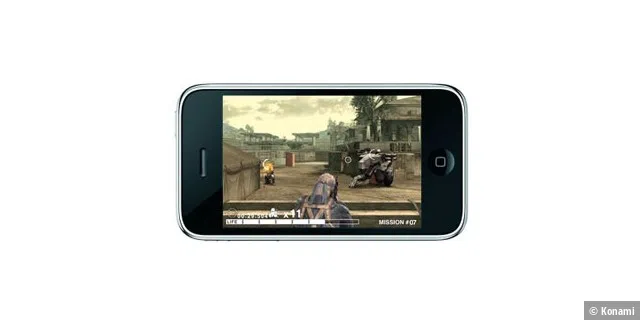 Metal Gear Solid Touch: Das Spiel soll an MGS4 auf der PS3 angelehnt sein.