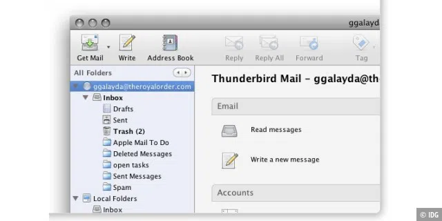 Thunderbird Beta 2