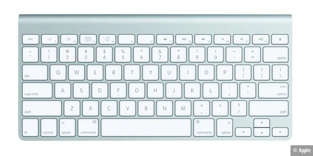 Apple Bluetooth Tastatur 2009