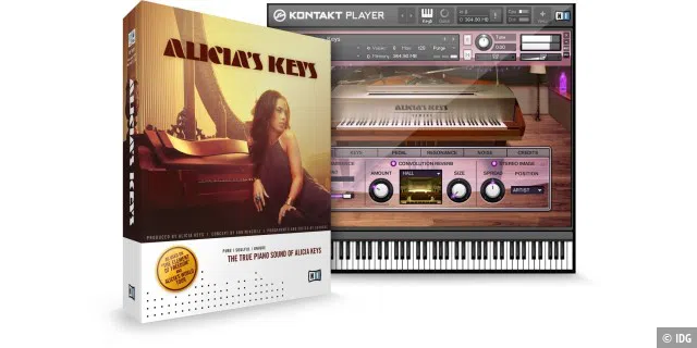 Neu bei NI: Eine digitale Nachbildung des Yamaha C3 Neo-Flügels von Alicia Keys.