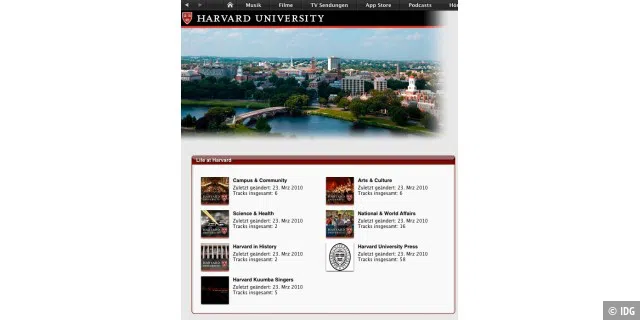 Harvard iTunes U