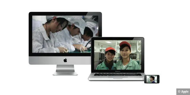 Apple Arbeiter China