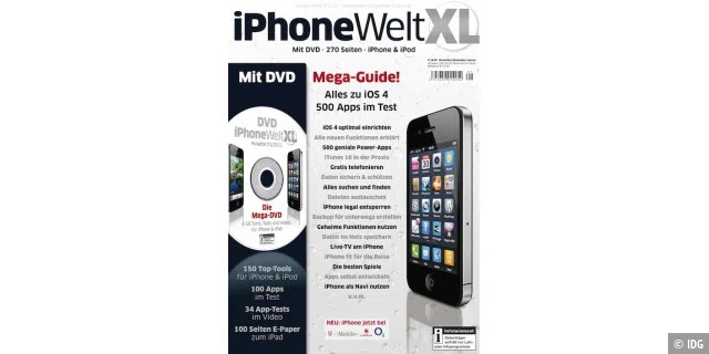 Titelbild iPhoneWelt XL 01/2011
