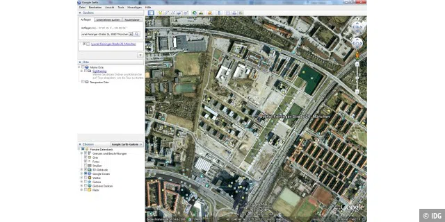 Google Earth 6 Screenshot PNG