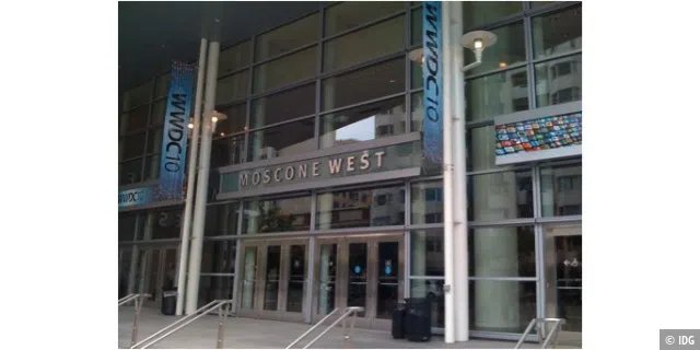 Die WWDC findet erneut im Moscone West in San Francisco statt (hier ein Bild von 2010).