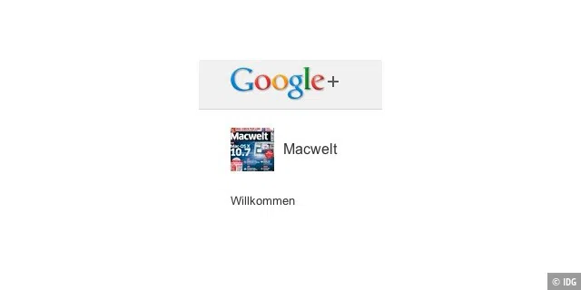 Macwelt-Google+