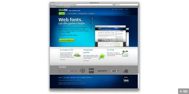 Extensis Webink Webfonts