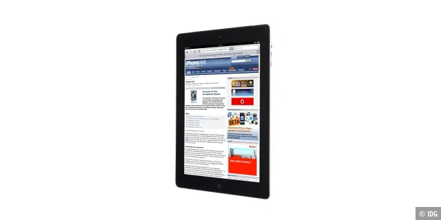 Mobiles Safari auf dem iPad