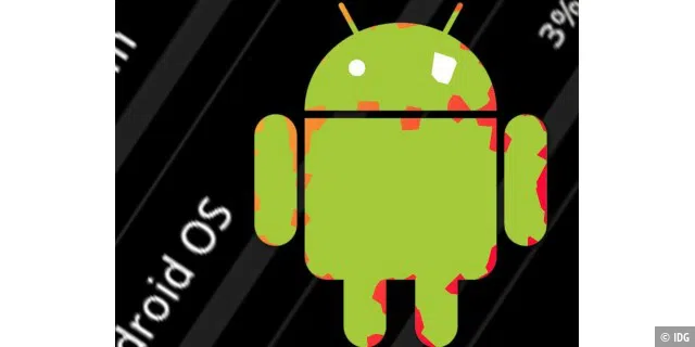 4:3 Teaser Logo Aufmacher Android Sicherheit kaputt beschädigt