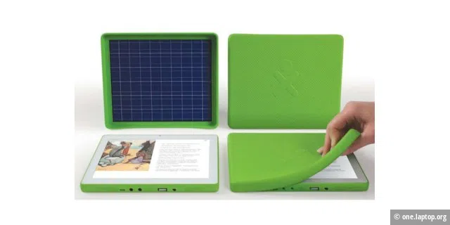 OLPC stellt 100-Dollar-Tablet-PC vor (c) one.laptop.org