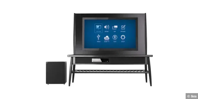 Ikea-TV - weitere technische Details zum Möbelhaus-Fernseher (c) Ikea