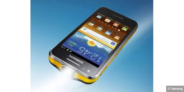 Samsung enthüllt neues Smartphone mit Projektor (c) Samsung