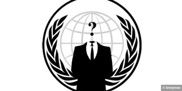 Anonymous rächt sich an Virgin Media (c) Anonymous