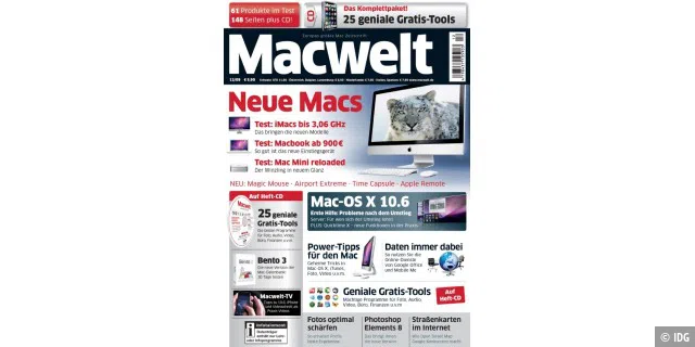 Macwelt 1209: Titel