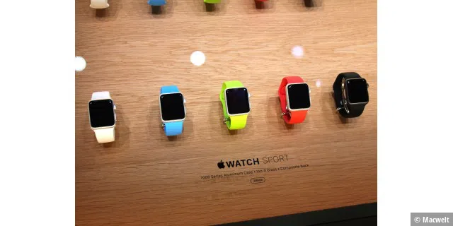 Die Apple Watch aus der Nähe