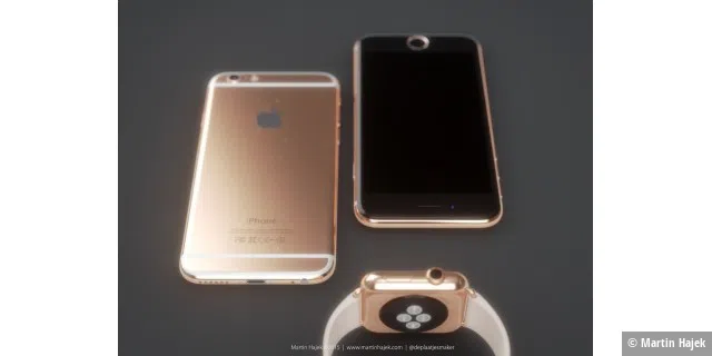 Konzept: iPhone 6s in Roségold 