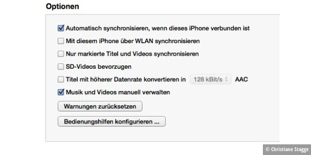 Wenn Sie Videos über das iPad kaufen, sollten Sie diese unbedingt mit iTunes synchronisieren