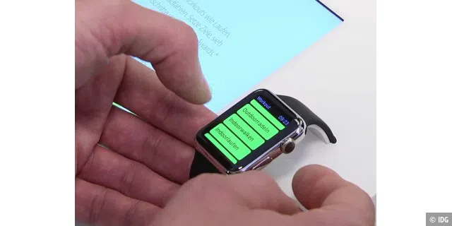 Die Apple Watch unterstützt verschiedene Trainings, vieles davon beschränkt sich jedoch auf Aktivitäten im Studio.
