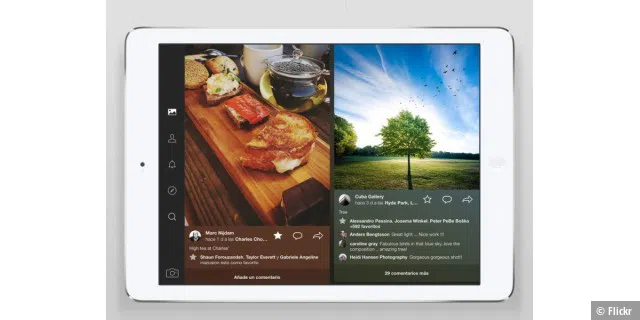 Flickr iPad-App