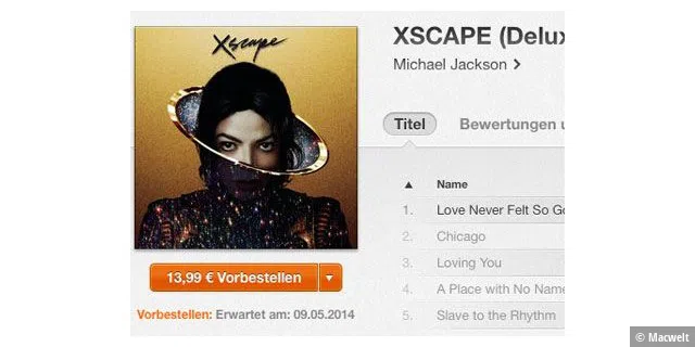 Neues im iTunes Store, 9. Mai 2014