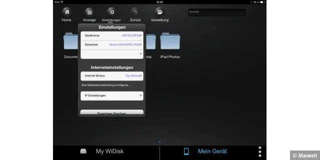 Fantec MWiD25-DS am iPad