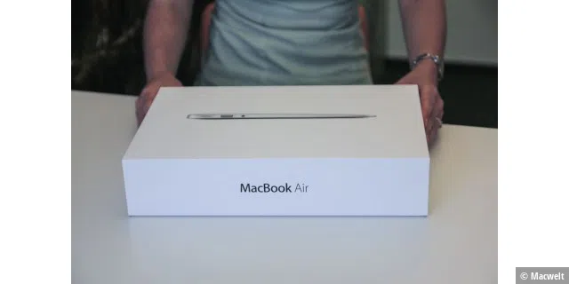 Macbook Air 2013 ausgepackt