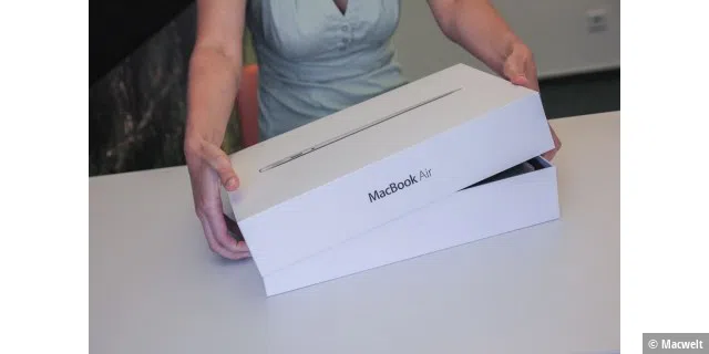 Macbook Air 2013 ausgepackt