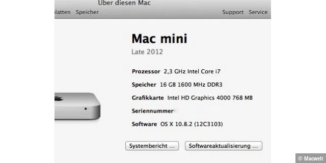 SSD beim Mac Mini 2012 nachrüsten
