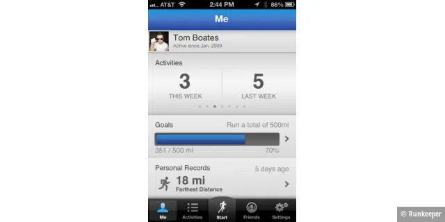 Fitness-Zubehör für das iPhone