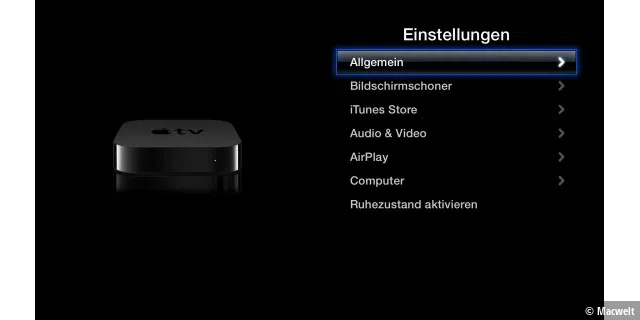 Apple TV mit Update 5.2