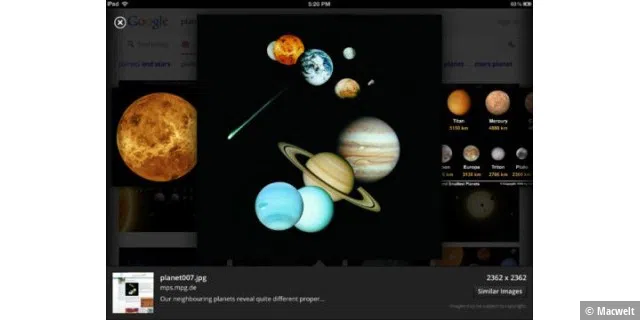 Google Apps für das iPad