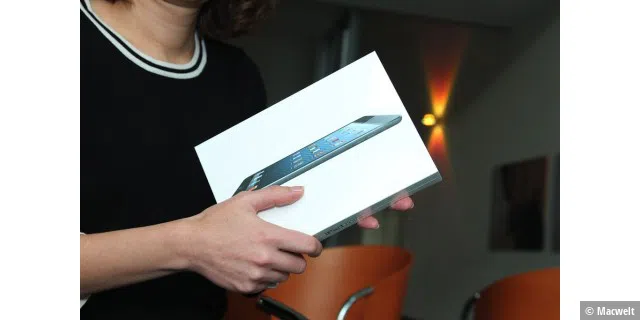 iPad Mini ausgepackt
