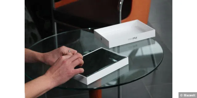 iPad Mini ausgepackt